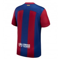 Barcelona Domáci futbalový dres 2023-24 Krátky Rukáv